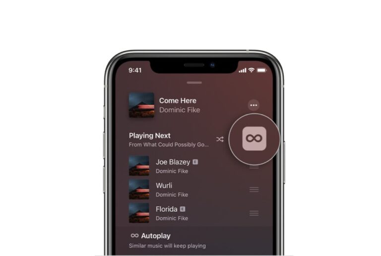 disable Apple Music autoplay